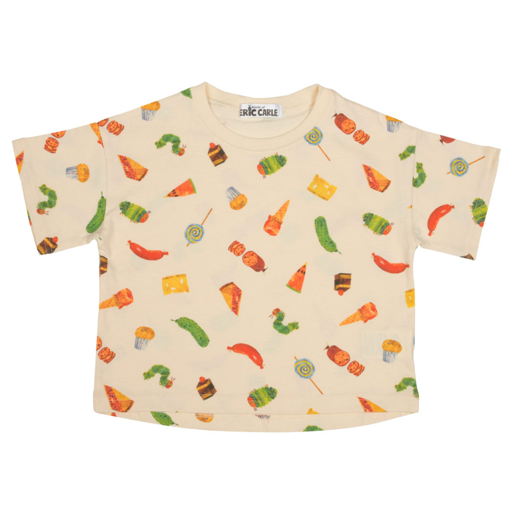 ☆好評発売中☆ アカチャンホンポ「はらぺこあおむし 総柄Tシャツ